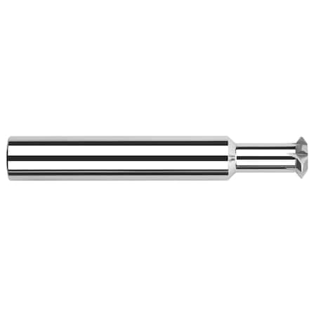 Harvey Tool Double Angle Shank Cutter-Tip Flat .1250" (1/8) Cutter DIAx.0730" Wx.1870" (3/16) Neck L Carbide 776612